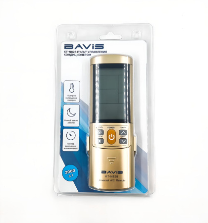 BAVIS KT-N828 (2000 в 1) универсальный ПДУ для кондиционеров