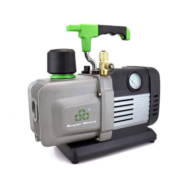 Вакуумный насос Ballu Super Stars ST-4BM (2ст., 127 л/мин, 0.2 Па, 5.3 кг, вакуумметр, соленоидный вентиль)