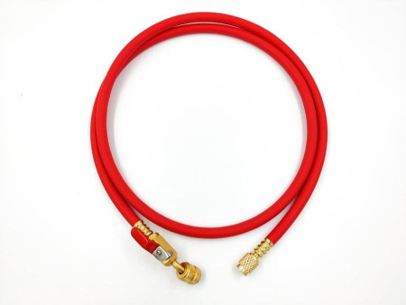 Заправочные шланги с вентилем DSZH CT-360-RYB-HV-R32/410A 1.5м, 1/4"-5/16" SAE, до 55 Bar